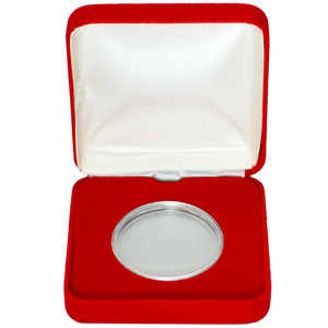 Red Clamshell Box - Plain Insert [Add $2.75]